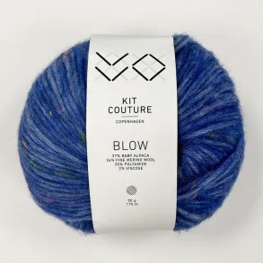 Kit Couture - Blow - Alpaca og uldgarn - Jeansbl� 155350 - 50g