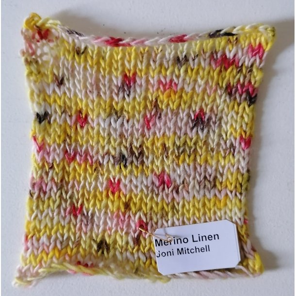 Cowgirl Blues - Merino Linen Gradient - Merinould og hrgarn - "Big Yellow Taxi" - 100g