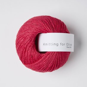 Knitting for Olive - Pure Silk - Bellispink - 50g