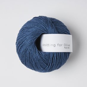 Knitting for Olive - Pure Silk - Bl�mejse - 50g