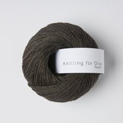 Knitting for Olive - Pure Silk - Brun Bjrn - 50g