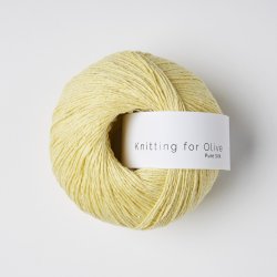 Knitting for Olive - Pure Silk - Lemon Curd - 50g