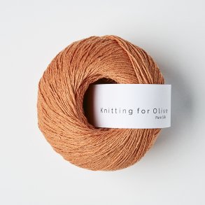 Knitting for Olive - Pure Silk - Mandarin - 50g