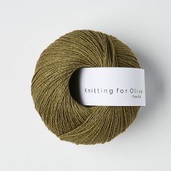 Knitting for Olive - Pure Silk - Oliven - 50g