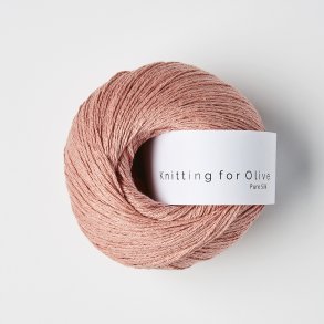 Knitting for Olive - Pure Silk - Rabarbersaft - 50g