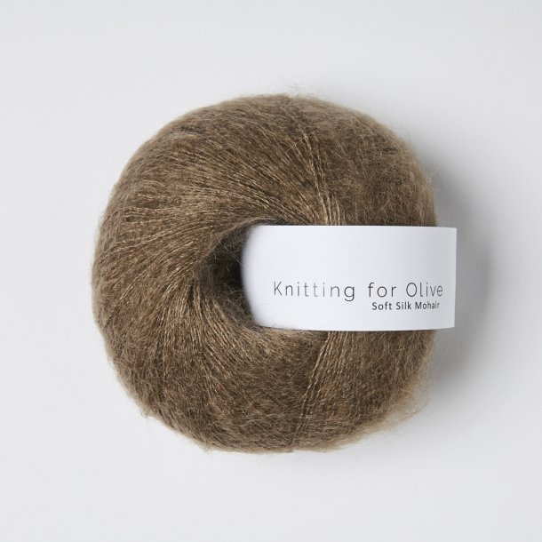 Knitting for Olive - Soft Silk Mohair (RMS) - Bark - 25g