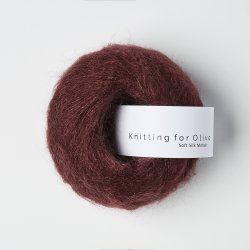 Knitting for Olive - Soft Silk Mohair (RMS) - Bordeaux - 25g