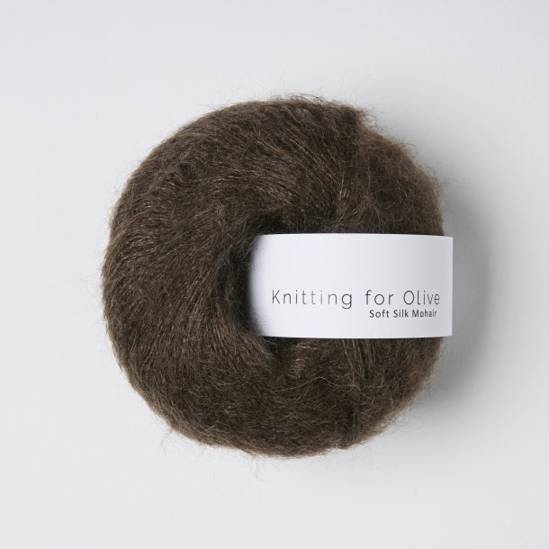 Knitting for Olive - Soft Silk Mohair (RMS) - Brun Bjrn - 25g