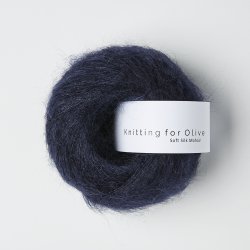 Knitting for Olive - Soft Silk Mohair (RMS) - Marinebl - 25g