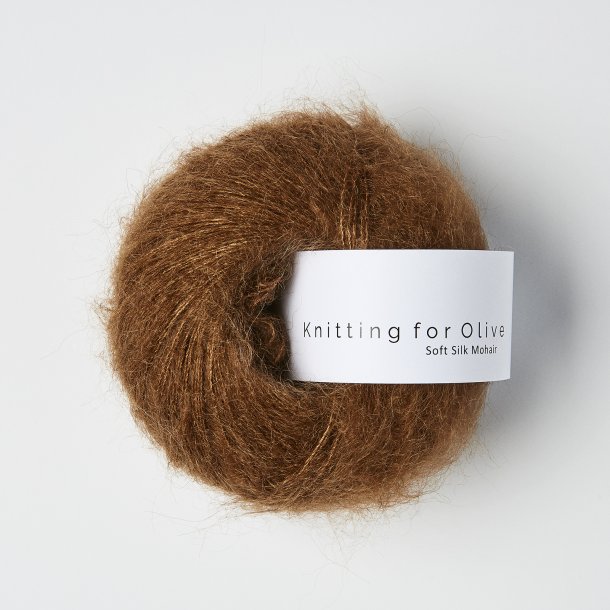 Knitting for Olive - Soft Silk Mohair (RMS) - Mrk Cognac - 25g