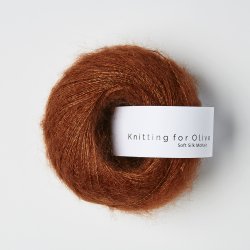 Knitting for Olive - Soft Silk Mohair (RMS) - Rust - 25g