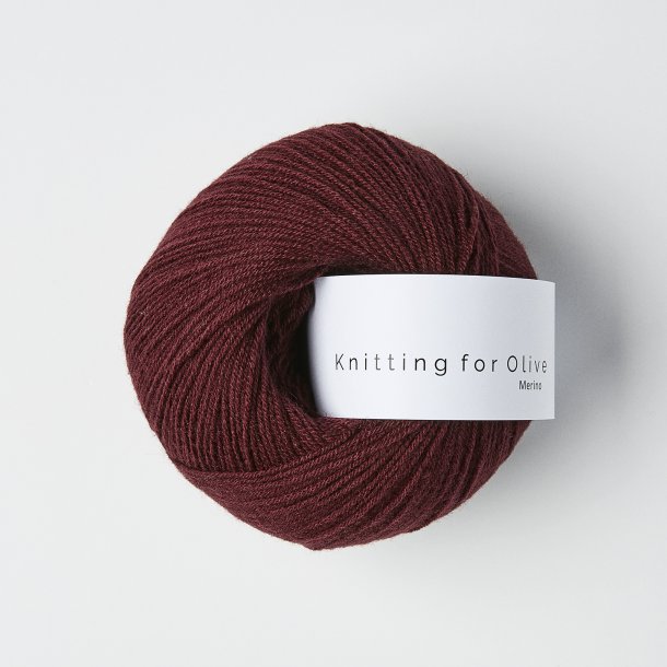Knitting for Olive - Merino (RWS) - Bordeaux - 50g