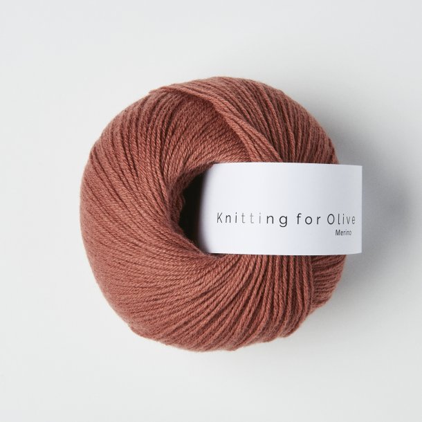 Knitting for Olive - Merino (RWS) - Blommerosa - 50g
