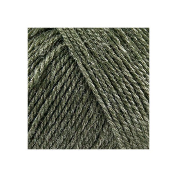 Onion Garn - No.3 Organic Wool + Nettles - uld/nldefiber garn - Khaki 1124 - 50g
