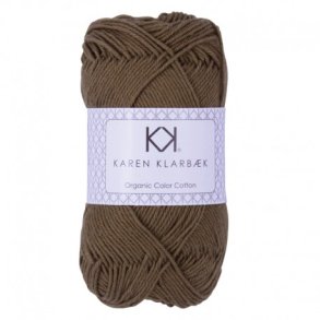 Karen Klarbk - 8/4 kologisk bomuldsgarn - Khaki 0059 - 50g