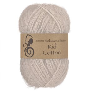 Viking Garn - Kid Cotton - Mohair og bomuldsgarn - Marcipan 704 - 25g