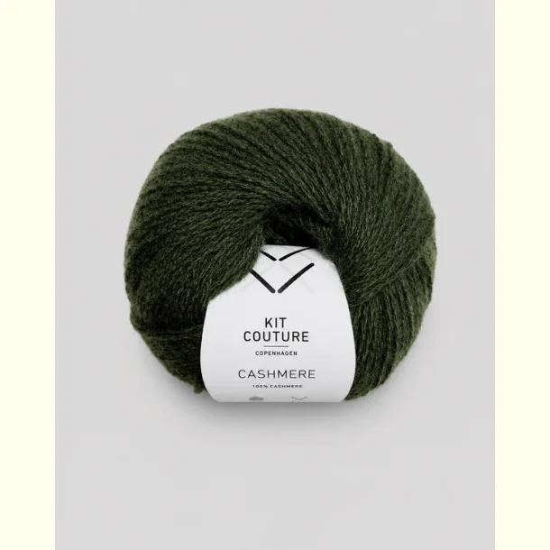 Kit Couture - Cashmere - Cashmere garn - Army 17082 - 25g