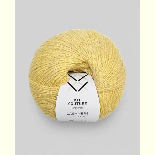  Kit Couture - Cashmere - Cashmere garn - Banan 2409 - 25g
