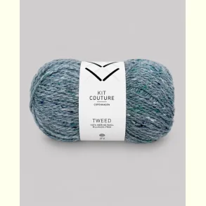 Kit Couture - Tweed - Merinould garn - Aqua 519 - 50g