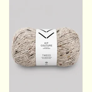 Kit Couture - Tweed - Merinould garn - Askegr� 529 - 50g