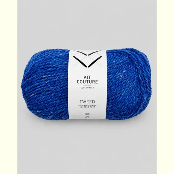 Kit Couture - Tweed - Merinould garn - Klarbl� 613 - 50g