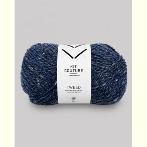 Kit Couture - Tweed - Merinould garn - Jeansbl� 515 - 50g