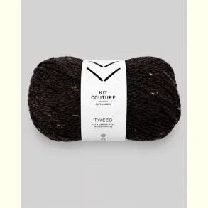Kit Couture - Tweed - Merinould garn - Espresso 513 - 50g