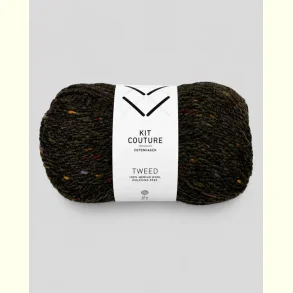 Kit Couture - Tweed - Merinould garn - J�gergr�n 517 - 50g