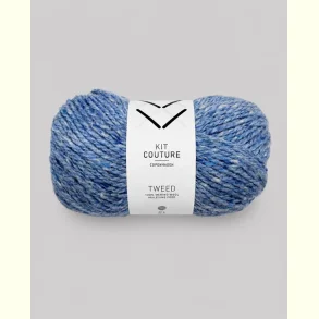 Kit Couture - Tweed - Merinould garn - Lysebl� 548 - 50g