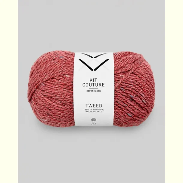 Kit Couture - Tweed - Merinould garn - Rosa 535 - 50g