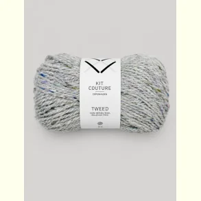 Kit Couture - Tweed - Merinould garn - Havskum 504 - 50g