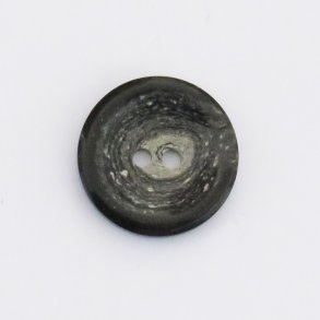 Knap 2-hul - Gr/Sort - 25mm - Recycled