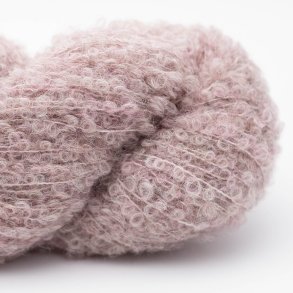 Kremke Soul Wool - Alpaka Bouclé uldgarn - Mauve Melange (970) - 50g