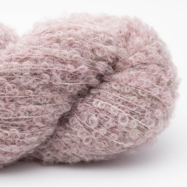 Kremke Soul Wool - Alpaka Boucl&eacute; uldgarn - Mauve Melange (970) - 50g