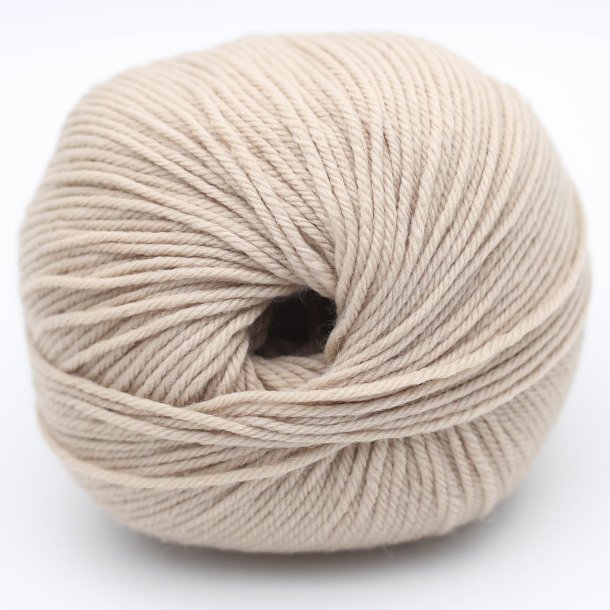 Kremke Soul Wool - The Merry Merino 140 uldgarn GOTS - Beige 02 - 50g
