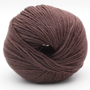 Kremke Soul Wool - The Merry Merino 140 uldgarn GOTS - Coffee 06 - 50g