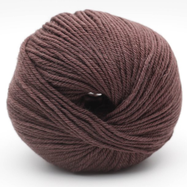 Kremke Soul Wool - The Merry Merino 140 uldgarn GOTS - Coffee 06 - 50g