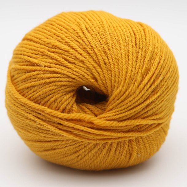 Kremke Soul Wool - The Merry Merino 140 uldgarn GOTS - Gold 13 - 50g