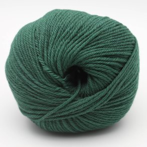 Kremke Soul Wool - The Merry Merino 140 uldgarn GOTS - Fir Green 17 - 50g