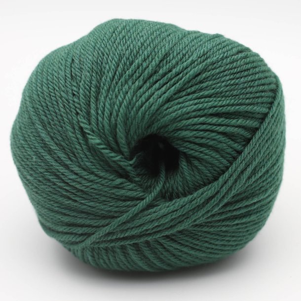 Kremke Soul Wool - The Merry Merino 140 uldgarn GOTS - Fir Green 17 - 50g