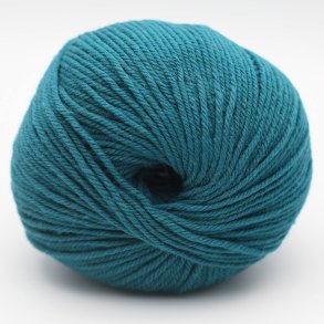 Kremke Soul Wool - The Merry Merino 140 uldgarn GOTS - Dark Teal 18 - 50g