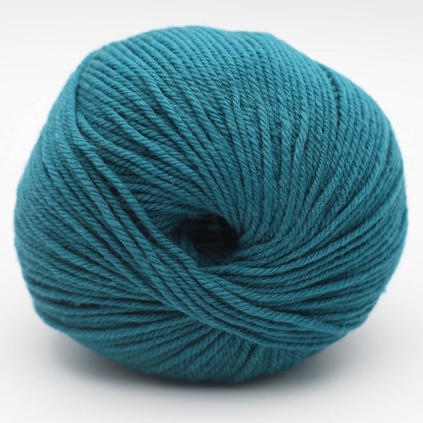 Kremke Soul Wool - The Merry Merino 140 uldgarn GOTS - Dark Teal 18 - 50g