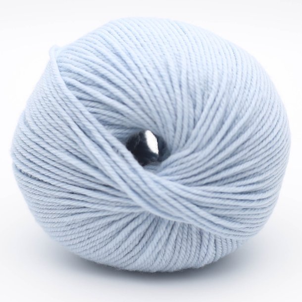 Kremke Soul Wool - The Merry Merino 140 uldgarn GOTS - Baby Blue 21 - 50g