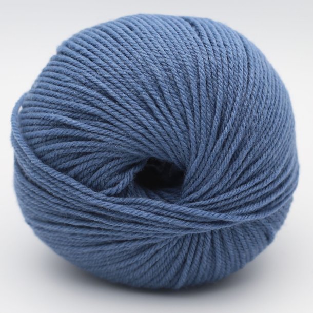Kremke Soul Wool - The Merry Merino 140 uldgarn GOTS - Denim 24 - 50g