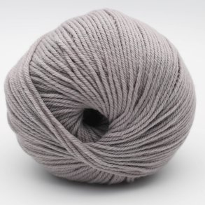 Kremke Soul Wool - The Merry Merino 140 uldgarn GOTS - Medium Grey 28 - 50g