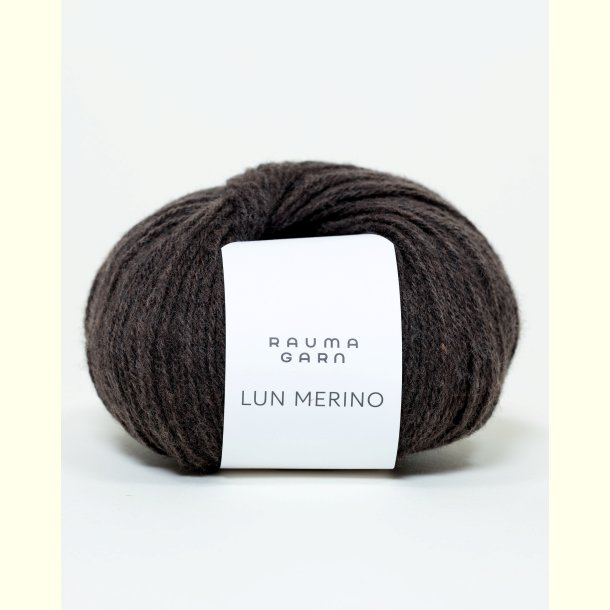 Rauma - Lun Merino - Merino uldgarn - Tr�ffel 25612 - 25g