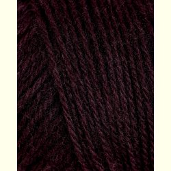 Rauma - Lun Merino - Merino uldgarn - M�rk Burgunder 25642 - 25g