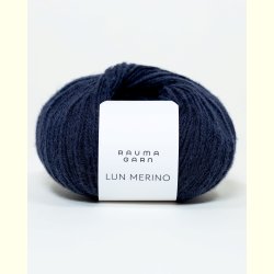 Rauma - Lun Merino - Merino uldgarn - Marine 25648 - 25g