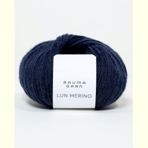 Rauma - Lun Merino - Merino uldgarn - Marine 25648 - 25g