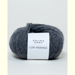 Rauma - Lun Merino - Merino uldgarn - Mellemgr� 25682 - 25g